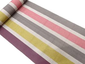 アンティーク　縞模様織り出し　八寸帯地反物